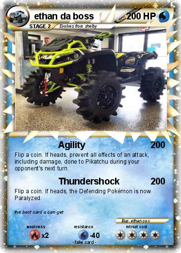 Pokemon ethan da boss