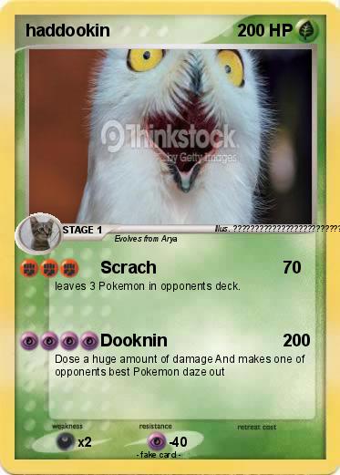 Pokemon haddookin