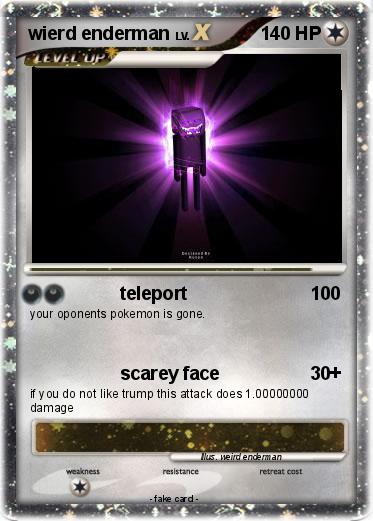 Pokemon wierd enderman