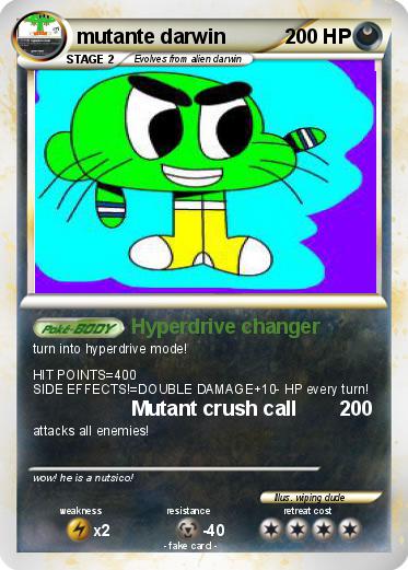 Pokemon mutante darwin