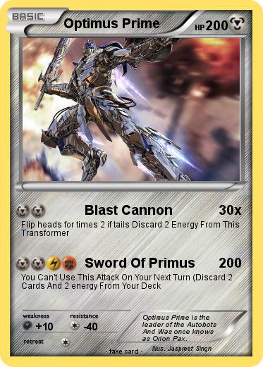 Pokemon Optimus Prime