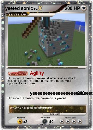 Pokemon yeeted sonic