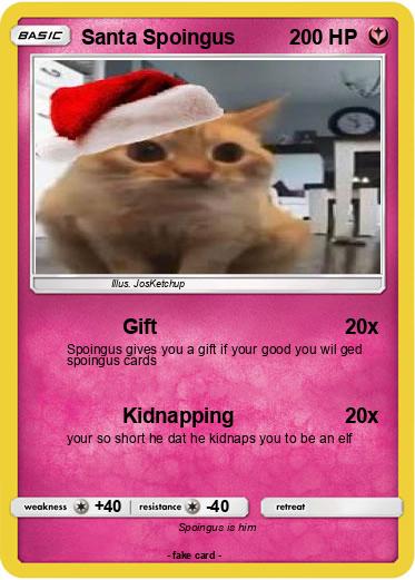 Pokemon Santa Spoingus