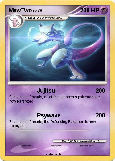 Pokemon MewTwo