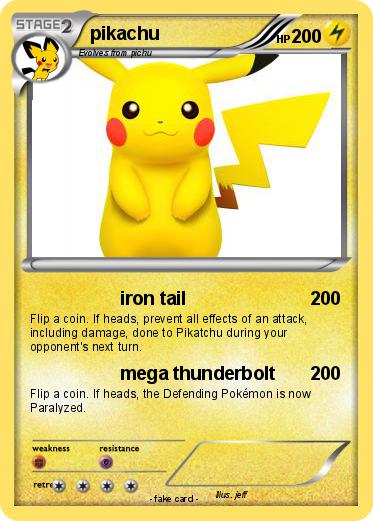 Pokemon pikachu