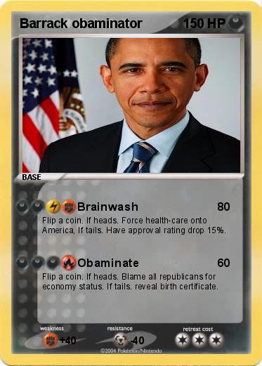 Pokemon Barrack obaminator