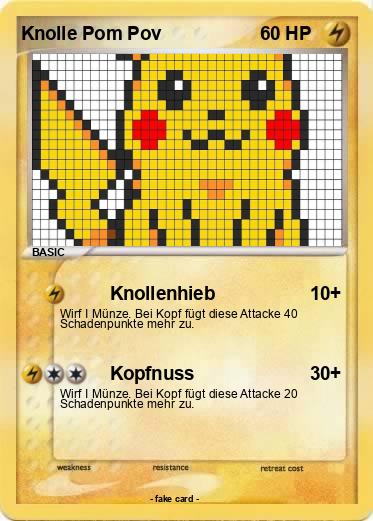 Pokemon Knolle Pom Pov