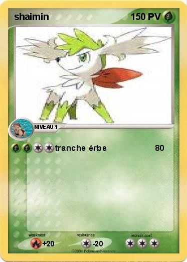 Pokemon shaimin