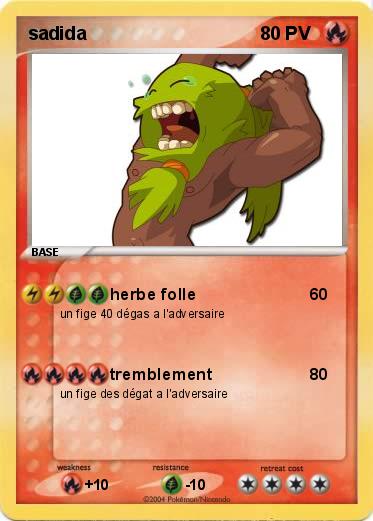 Pokemon sadida