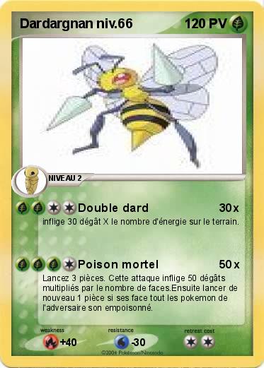 Pokemon Dardargnan niv.66