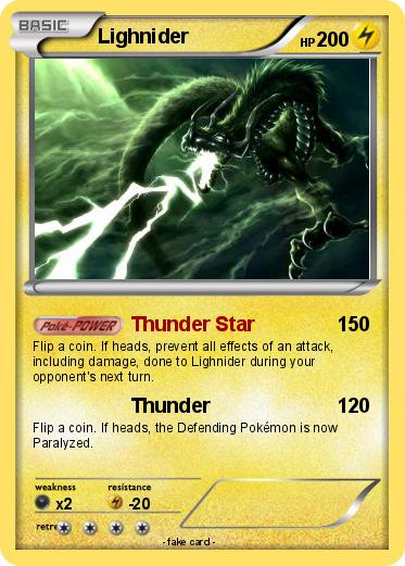 Pokemon Lighnider