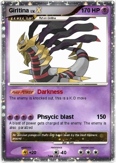 Pokemon Giritina