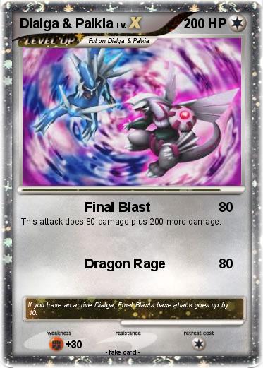 Pokemon Dialga & Palkia
