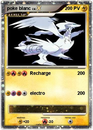 Pokemon poke blanc