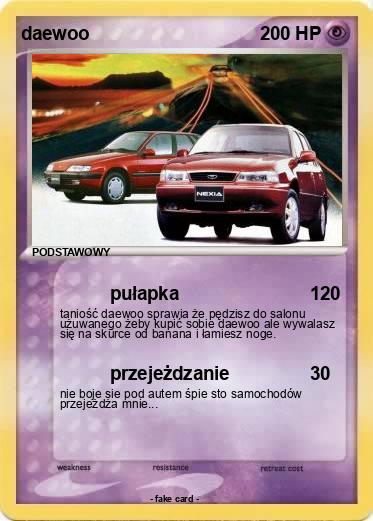 Pokemon daewoo