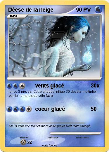 Pokemon Déese de la neige