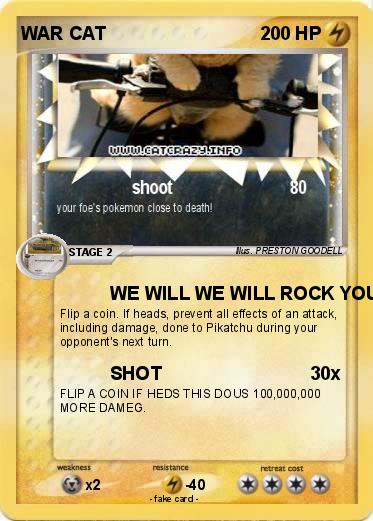 Pokemon WAR CAT