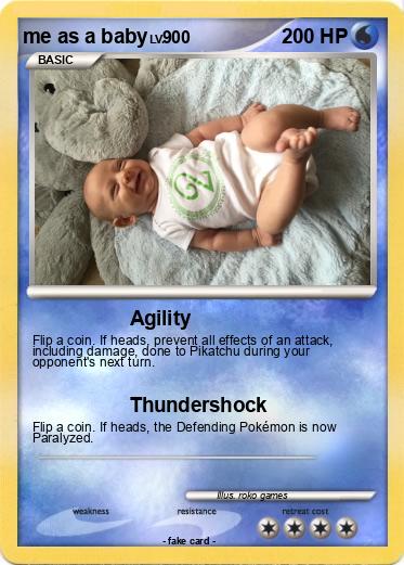 Pokemon me as a baby
