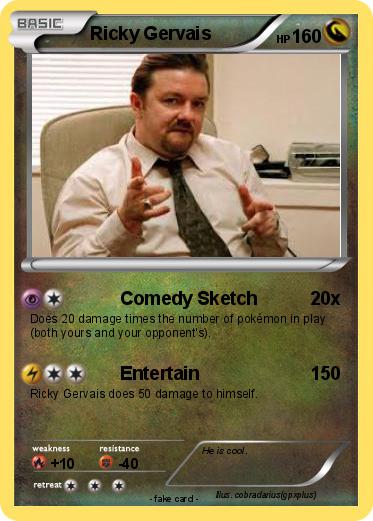 Pokemon Ricky Gervais