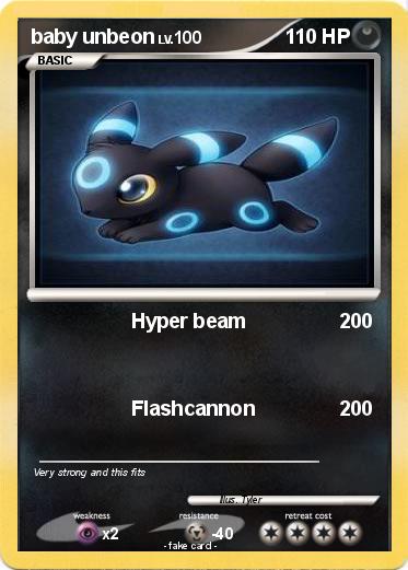 Pokemon baby unbeon