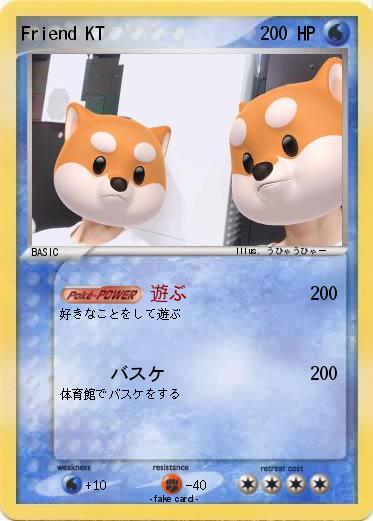 Pokemon Friend KT