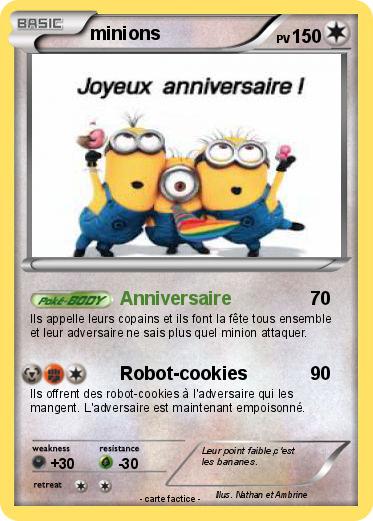 Pokemon minions