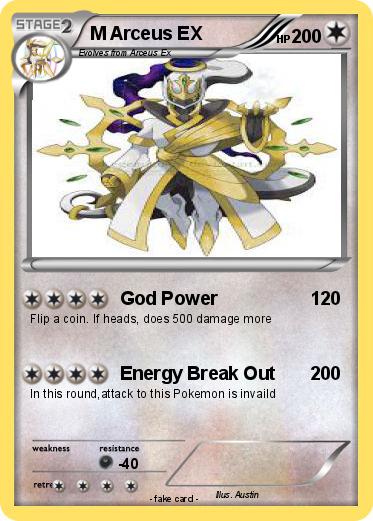 Pokemon M Arceus EX