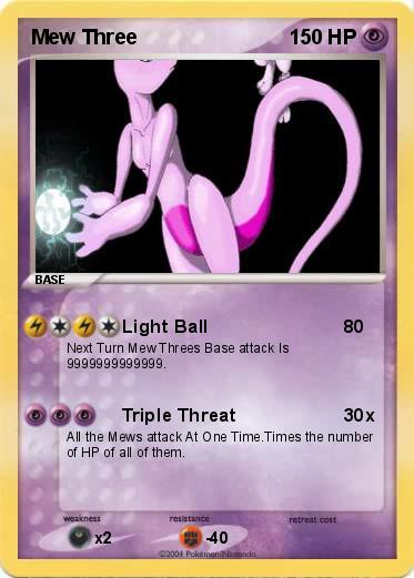 Pokemon Mew Three