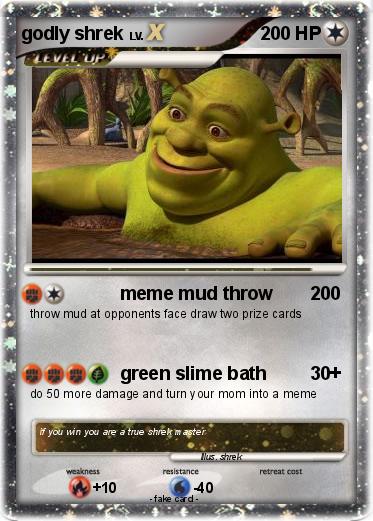 Pokemon godly shrek