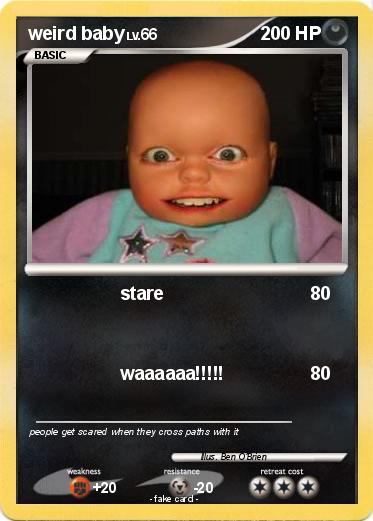 Pokemon weird baby