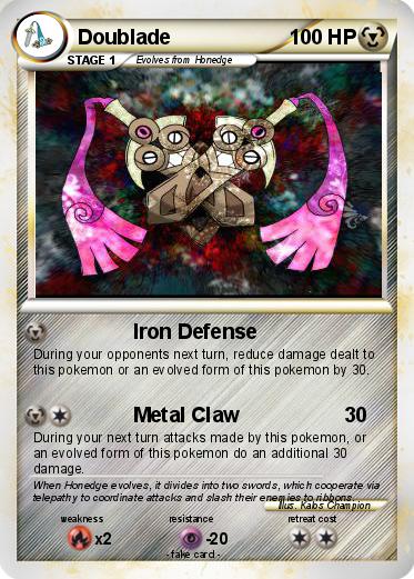 Pokemon Doublade