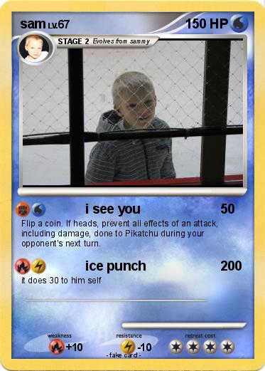 Pokémon sam 1326 1326 - i see you - My Pokemon Card