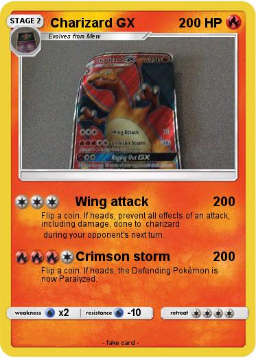 Pokemon Charizard GX