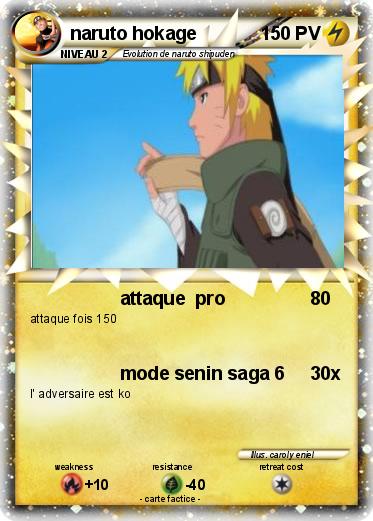 Pokemon naruto hokage