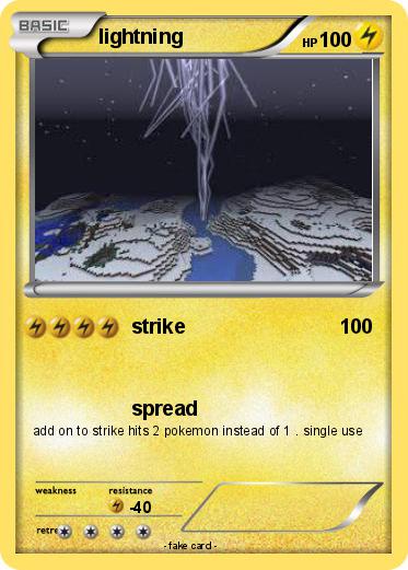 Pokemon lightning
