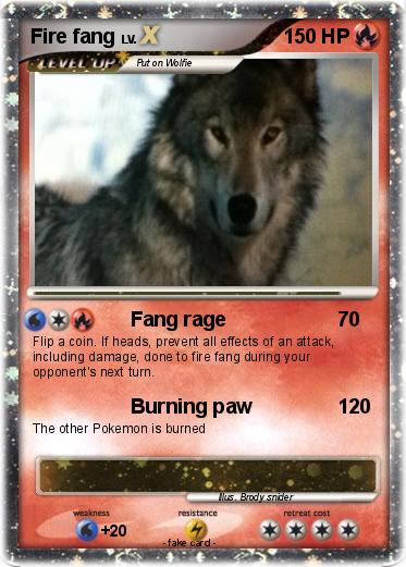 Pokemon Fire fang