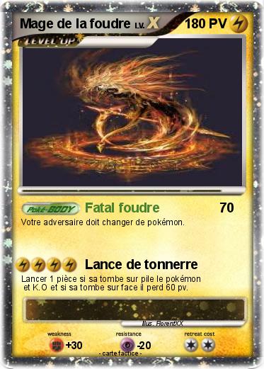 Pokemon Mage de la foudre