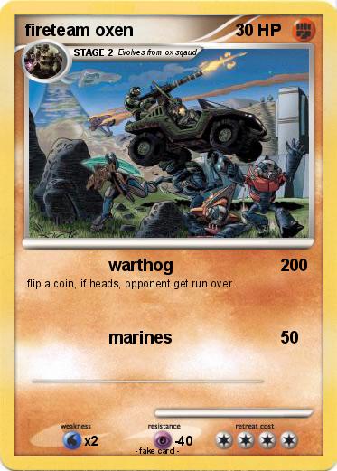 Pokemon fireteam oxen