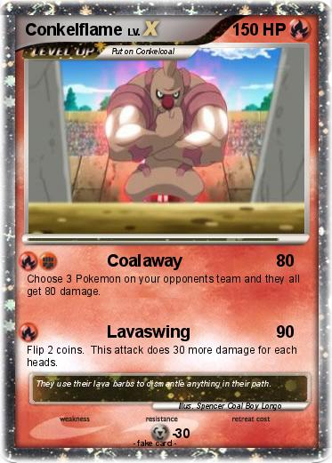 Pokemon Conkelflame