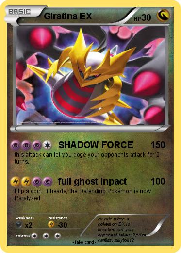 Pokemon Giratina EX