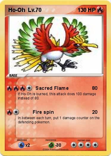 Pokemon Ho-Oh  Lv.70
