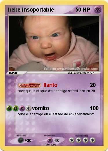 Pokemon bebe insoportable