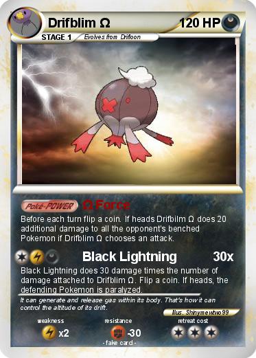 Pokemon Drifblim Ω