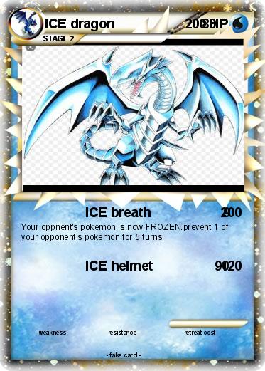 Pokemon ICE dragon                        80