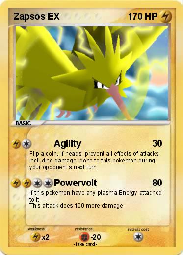 Pokemon Zapsos EX