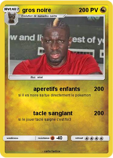 Pokemon gros noire