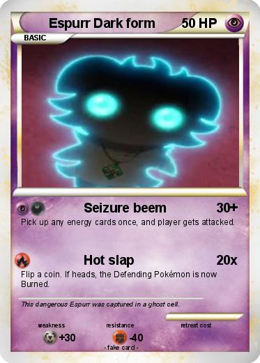 Pokemon Espurr Dark form