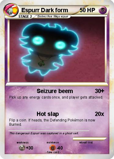 Pokemon Espurr Dark form
