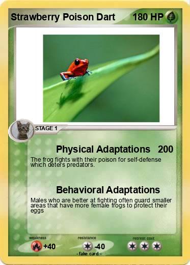Pokemon Strawberry Poison Dart