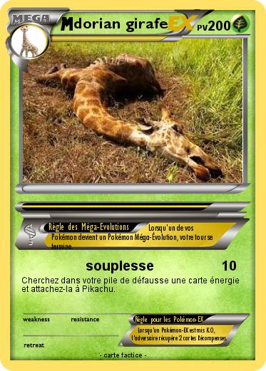 Pokemon dorian girafe